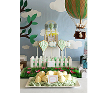Hot Air Balloon Birthday Party Printable Collection